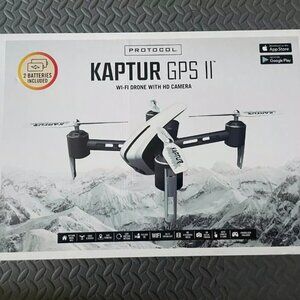 Protocol Kaptur GPS II Wi-Fi Drone with HD Camera, In Hand!